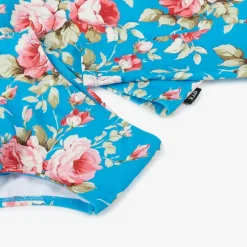 Rock Your Baby Girls Blue Floral Tankini (UPF50+) Sale