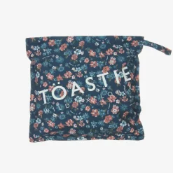 Töastie Girls Blue Floral Waterproof Puddlesuit Best