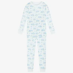 Kissy Kissy Girls Blue Heavenly Hydrangeas Cotton Pyjamas Sale