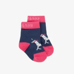 Blade amp; Rose Girls Blue It's Just a Fairytale Socks Hot