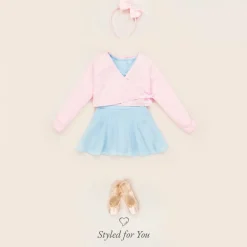 Danskin Girls Blue Leotard Dress Sale