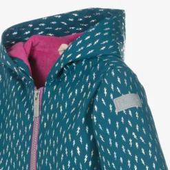 Hatley Girls Blue Lightning Bolts Raincoat Clearance