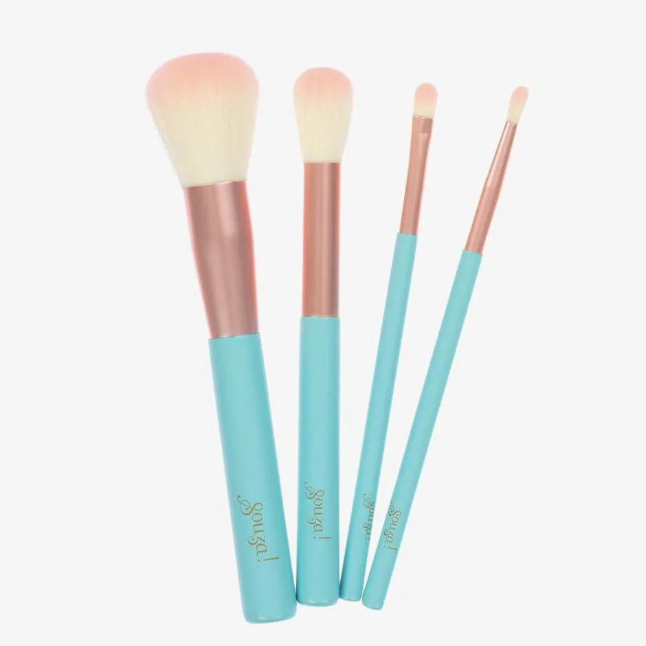 Souza Girls Blue Make Up Brush Set Clearance