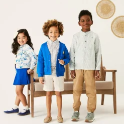 Manuela de Juan Girls Blue Patent Leather Ballerina Pumps Best