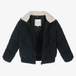 Tommy Hilfiger Girls Blue Puffer Jacket Sale