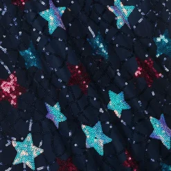 Hatley Girls Blue Sequin Star Tulle Dress Sale