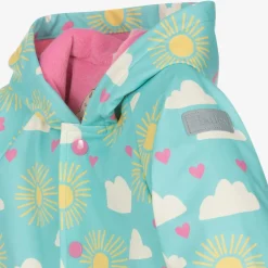 Hatley Girls Blue Sunshine Raincoat Online