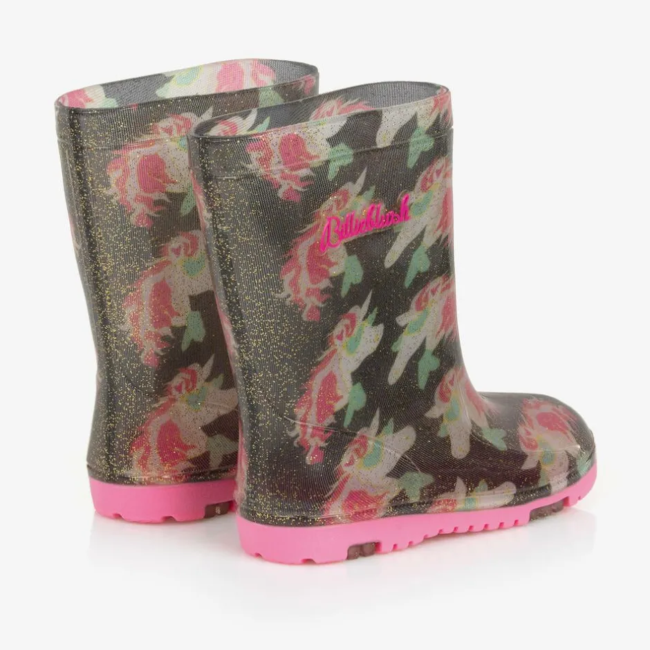 Billieblush Girls Blue Unicorn Rain Boots Online