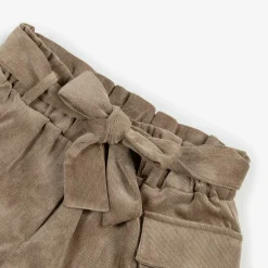 Elsy Girls Brown Corduroy Shorts