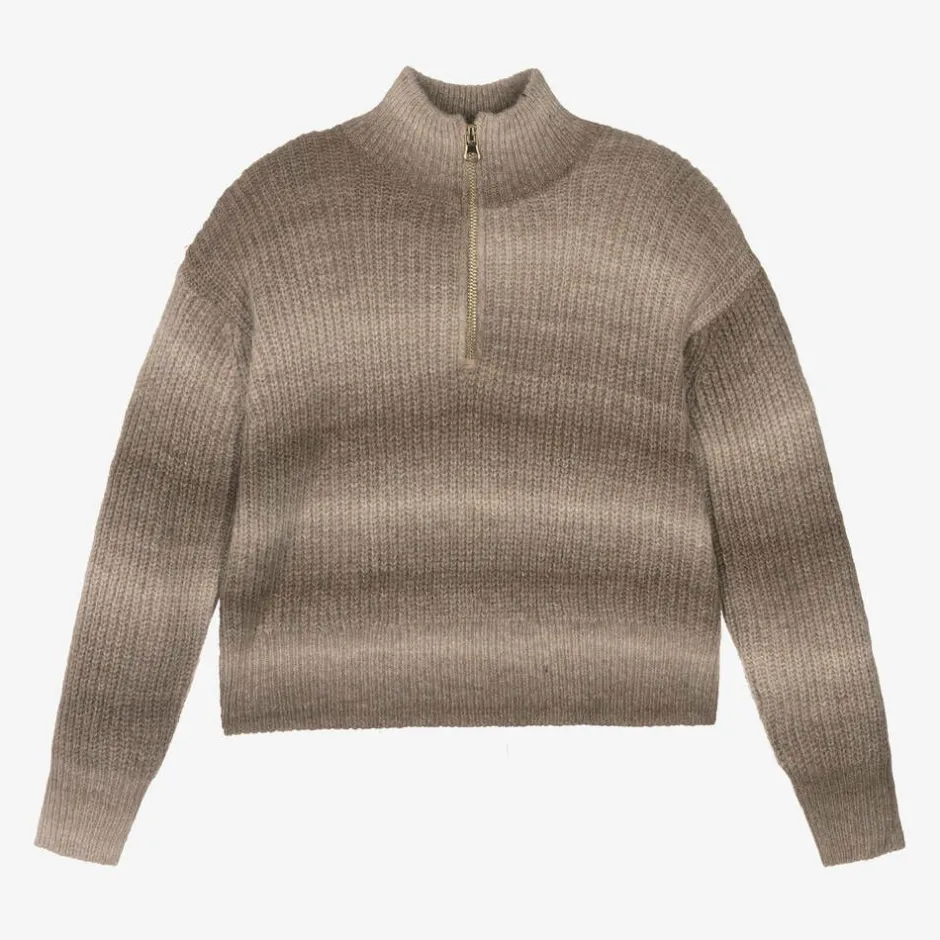Mayoral Girls Brown Sweater