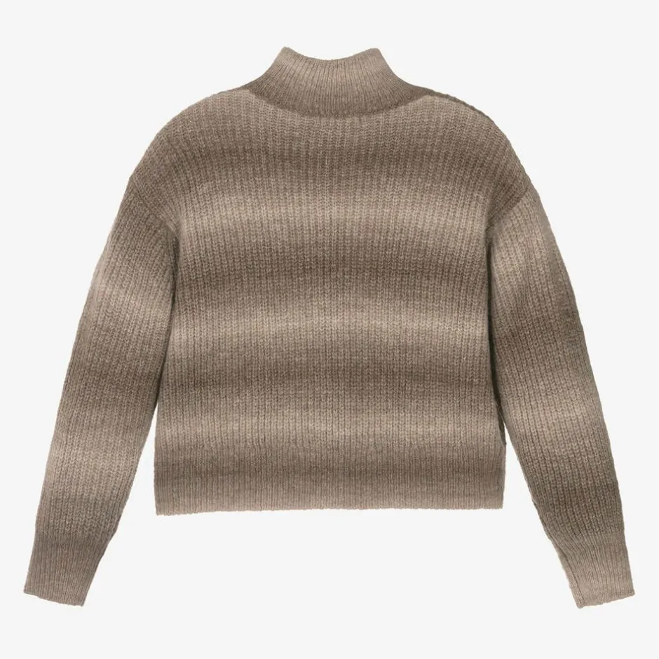 Mayoral Girls Brown Sweater