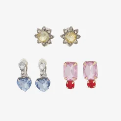 Super Smalls Girls Dinner & A Movie Clip-on Earrings (3 Pack) Hot