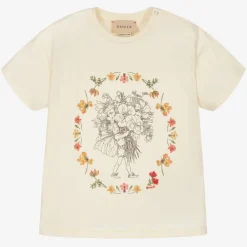 Gucci Girls Flower Fairy T-Shirt New