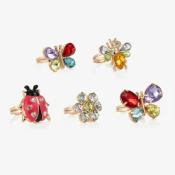 Super Smalls Girls Garden Get-Together Rings (5 Pack) Best