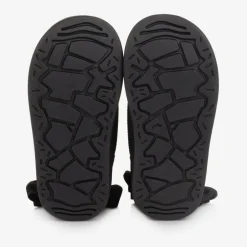 Monnalisa Girls Glittery Black Quilted Boots Sale