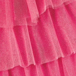 EIRENE Girls Glittery Pink Tulle Dress Outlet