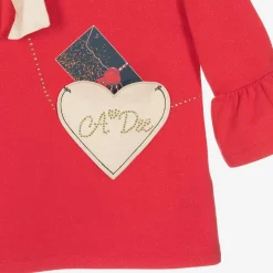 A Dee Girls Glittery Red Cotton Handbag Dress Sale