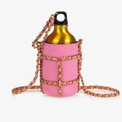 Angels Face Girls Gold & Water Bottle Pink Outlet