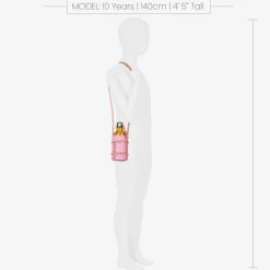 Angels Face Girls Gold & Water Bottle Pink Outlet