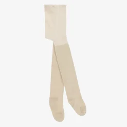 Boboli Girls Gold Glitter Cotton Tights Hot