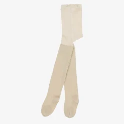 Boboli Girls Gold Glitter Cotton Tights Hot