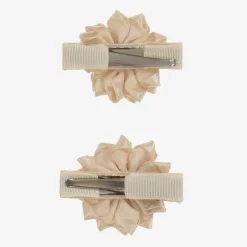 Cute Cute Girls Gold Hair Clips (2 Pack) Hot