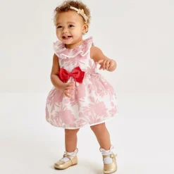 Childrens Classics Girls Gold Leather Bow Shoes Sale