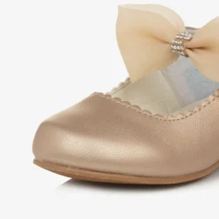 Sevva Girls Gold Mary Jane Shoes Sale