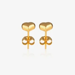 Little Star Girls Gold Plated Heart Earrings Best