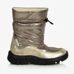 Naturino Girls Gold Waterproof Snow Boots Online