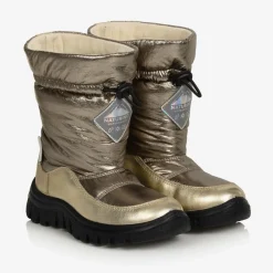 Naturino Girls Gold Waterproof Snow Boots Online