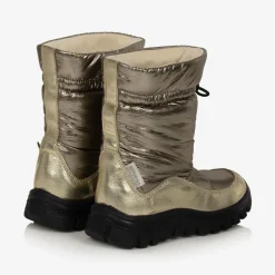 Naturino Girls Gold Waterproof Snow Boots Online