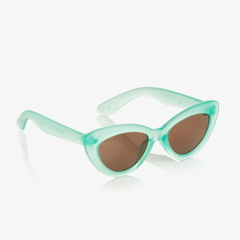 Molo Girls Green Cat-Eye Sunglasses (UVA/UVB) CoolMint Hot