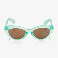 Molo Girls Green Cat-Eye Sunglasses (UVA/UVB) CoolMint Hot