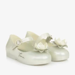 Mini Melissa Girls Green Disney Jelly Shoes Online