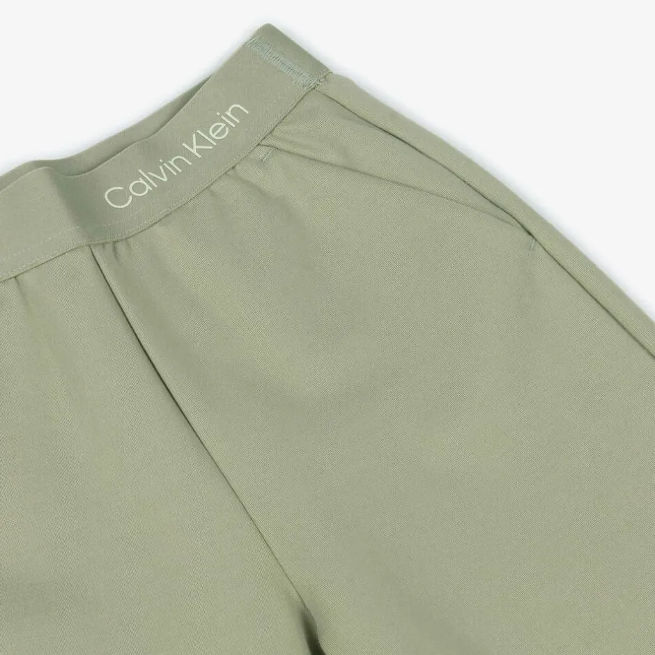 Calvin Klein Girls Green Hooded Zip-Up Tracksuit New