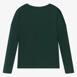 Chloé Girls Green Organic Cotton Top Best