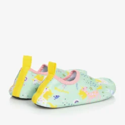 Playshoes Girls Green Unicorn Aqua Shoes Online