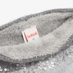 Boboli Girls Grey Knitted Snood
