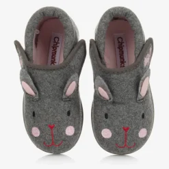 Chipmunks Girls Grey Rabbit Slippers Best