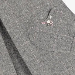 Lapin House Girls Grey Wool Dress Outlet