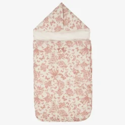 Tartine et Chocolat Girls Ivory & Pink Nest (85cm) New