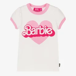 Rock Your Baby Girls Ivory Barbie T-Shirt Clearance