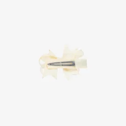 Bowtique London Girls Ivory Bow Hair Clip (4cm) Sale