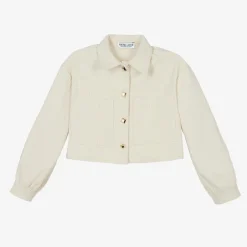 Fun amp; Fun Girls Ivory Corduroy Shirt offwhite Best