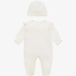 Sofija Girls Ivory Cotton Babygrow Set Clearance