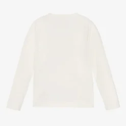 Everything Must Change Girls Ivory Cotton Disney Top New