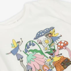 Stella McCartney Kids Girls Ivory Cotton Fairyland T-Shirt Online