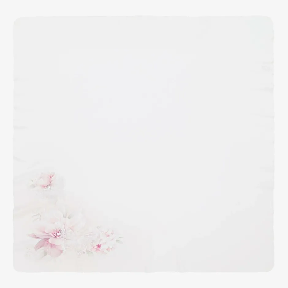 Sofija Girls Ivory Cotton Floral Babysuit Set Outlet