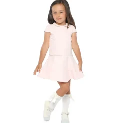 Carlomagno Girls Ivory Cotton Knee Length Socks Discount